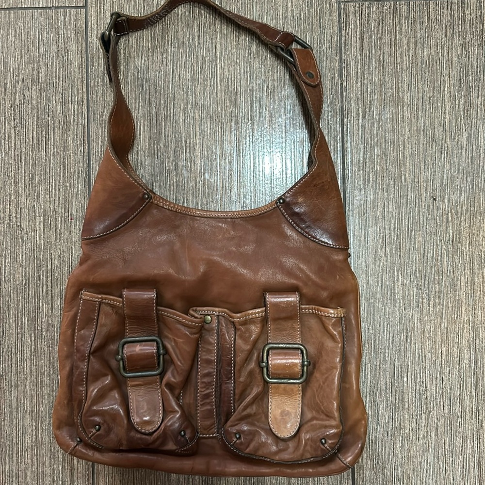 Vintage Banana Republic Ashbury leather purse two pockets